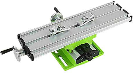 TONFEION Working Table Milling Machine Milling Machine Table Multifunction Worktable Mini Bench Worktable Drillt Adjustment X-Y Table with Scale 31 x 9 x 8 CM