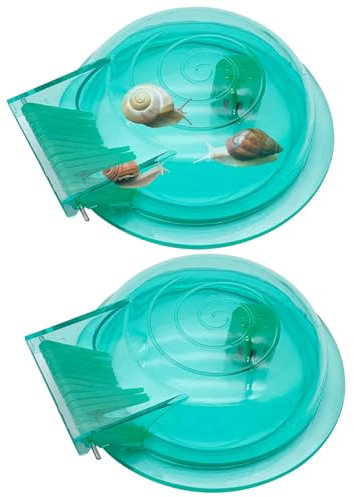 2 STK Schneckenfalle Aquarium | 17 X 12 X 3 cm Aquarium Schneckenfalle | Transparente Raubschnecken Fänger für Aquariums | Multifunktionales Einfaches Werkzeug zum Entfernen von Aquarien Schnecken