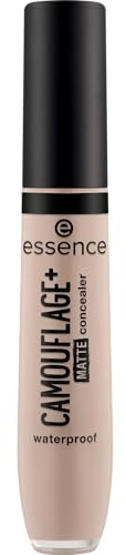 essence CAMOUFLAGE+ MATTE concealer, Nr. 80, Braun, langanhaltend, mattierend, abdeckend, matt, vegan, ölfrei, ohne Parabene, ohne Mikroplastikpartikel, 1er Pack (8ml)