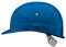 GUARD 5 - BAU-Schutzhelm - DIN EN 397 - Einstellbarer Arbeitshelm - Bauarbeiterhelm Schutzhelm Bauhelm - mit 6-Punkt Gurtband mit Leder Schweißband an der Stirn (Blau)