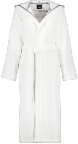 Cawö Home Bademäntel Damen Kapuze Sauna Time 832 weiß - 67 XS