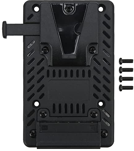 V-Mount Batteriplatta, 14,8V DIY V-Lock Batterihängningskil, Anslut Batteri Till Videoutrustning, Skyddskåpa
