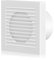 Hon&Guan Ventilador de baño de 150 mm, 250 m³/h, funcionamiento silencioso, resistente al agua, ventilador de pared para cocina, baño, dormitorio, loft, color blanco