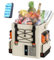 LiTHELi FrozenPack Akku-Kühlbox elektrisch 20V Kompressor-Kühlbox 20L, 12/24V DC 100/240V AC Rucksackkühlschrank für Camping, Reisen, Wohnmobil, kühlbox mit Akku, schnelle Abkühlung in 15 Minuten