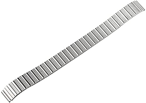 Klockutbytes dragband, silverfärgad, 10 mm