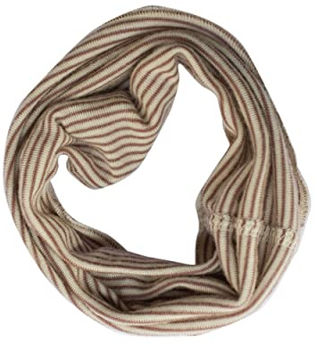 Lilano, Écharpe tubulaire pour enfant - 70 % laine (kbT) - 30 % soie - 210 g/m², Mauve / naturel, S