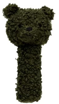 Jollein 039-001-67006 Greifling Rassel Teddybär grün