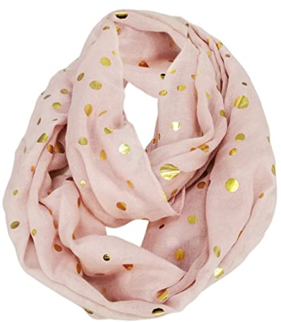 FAIRYGATE Snood Scarf Womens Scarfs Clearance Women's Scarves & Wraps Ladies Soft Infinity Loop Cotton Scarf Women Neck Wrap Winter Warm Snood A0308