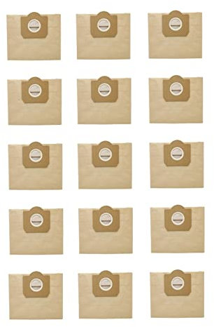 Artemisia 15 Bolsas de Polvo compatibles con aspiradora KAR-Cher WD3 Premium WD 3,300 M WD 3,200 WD3.500 P 6,959-130