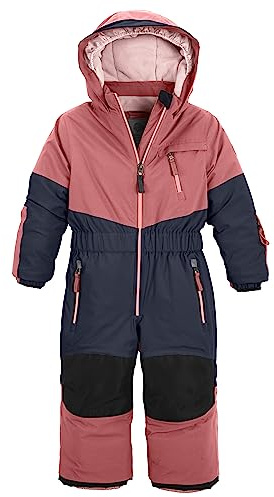 First Instinct by killtec Kinder Skioverall/Schneeanzug mit Kapuze, wasserdicht FISW 32 MNS ONPC, dunkelblau, 86, 39909-000