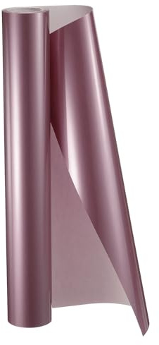 sourcing map HTV Heat Transfer Vinyl 11.8 x 5ft Roll PU Rose Gold Iron on Vinyl for All Cutter Machine, Easy to Cut & Weed