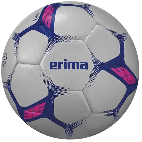 Erima FLASH Training Pallone da Pallamano (7202504), bianco/blu, 2