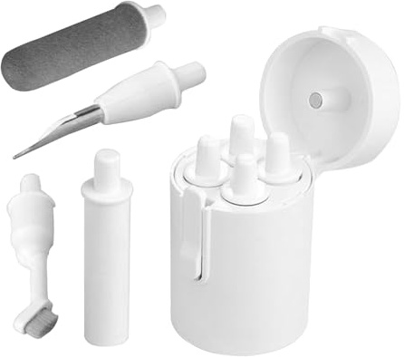 Kit de Limpieza para Puerto de Carga del Teléfono | Pluma Limpiadora para Auriculares Inalámbricos | Accesorios Multifuncionales para Smartphone Cámara Teclado