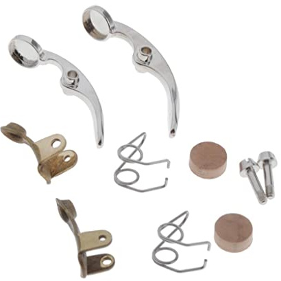 Harilla Kit de Mantenimiento de Trompeta / Válvula de Saliva + Resortes + Tornillos + Soporte para Llaves de Agua (Incluye 1 Grande, 1 Pequeño) - Cobre - Si Bemol