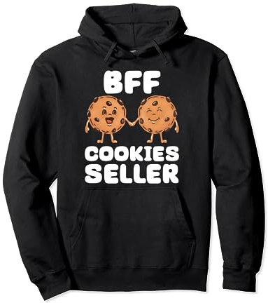 Biscuit BFF Cookies Seller Hornear Galletas Sudadera con Capucha