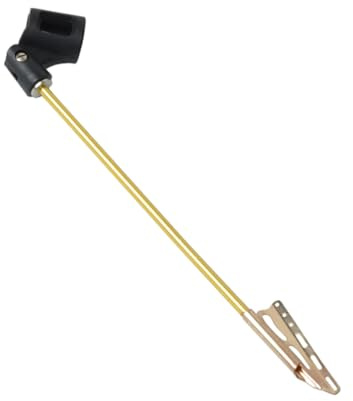 SUPVOX Clip Microfono Sax in Abs Supporto Regolabile 2.5-3.5 Cm Per Microfono Saxofono Accessorio Professionale Per Performance Musicali Live