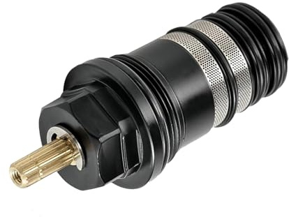 94282000 3/4-Zoll-Messing-Thermostat-Kartuschenventil, Ersatzteile, passend für Ersatzteile und Zubehör für 2- und 3-Loch-Thermostat-Wannenfüller und Duschen, kompatibel mit Hansgrohe-Duschen