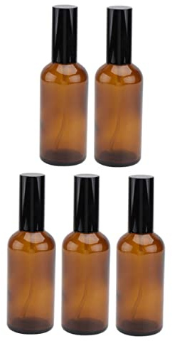 OUNONA 5pièces Flacons De Parfum Créatifs Contenants De Rangement Et Distributeurs Réutilisables Lot de Bouteilles Huiles Essentielles Durables