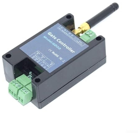 Ouvre-portail sans fil 4G G202 GSM Contrôleur d'accès à distance pour portes de garage, volets et portails d'entrée, restriction d'appel sécurisée et activation par secousse, domotique intelligente