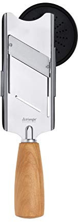 triangle 84 141 15 04_K Feinhobel Soul Trüffelhobel Kirschbaum Made in Solingen/Germany professionelle Qualität stufenlos verstellbar Gourmethobel