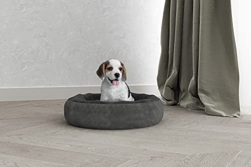 Italian Bed Linen Sweety Dog Kennel 48 x 48 cm Dark Grey