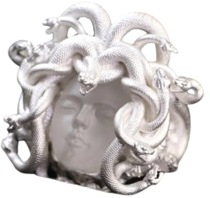 [Kfwfuaee] Anello aperto a moneta antica con apertura regolabile che simboleggia potere e mistero gioielli per gli amanti della moda