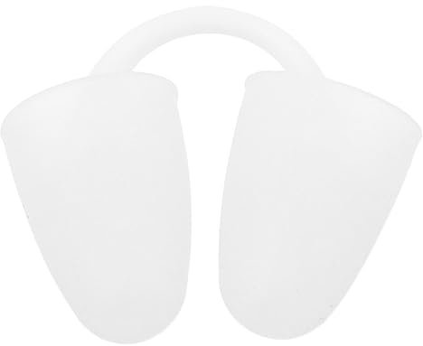 MOBUTOFU Tappi Nasali Impermeabili in Silicone per Clip Fermanaso Ergonomica per Nuoto in Piscina Protezione Nasale Sicura e Confortevole per Allenamento Acquatico