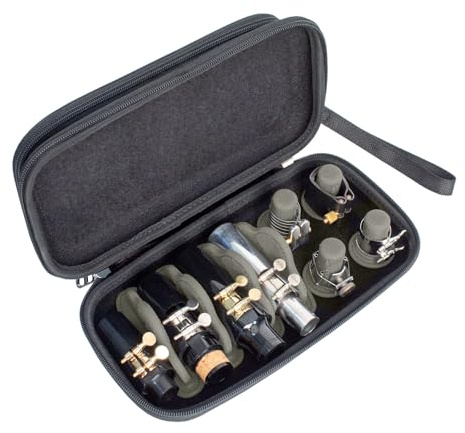 Protec Woodwind Modular Mouthpiece Case, 5 Dividers & 4 Holders, Model A400