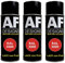 Alex Flittner Designs 3X RAL Lackspray Autolack Buntlack Spraydose RAL3000 FEUERROT stumpfmatt