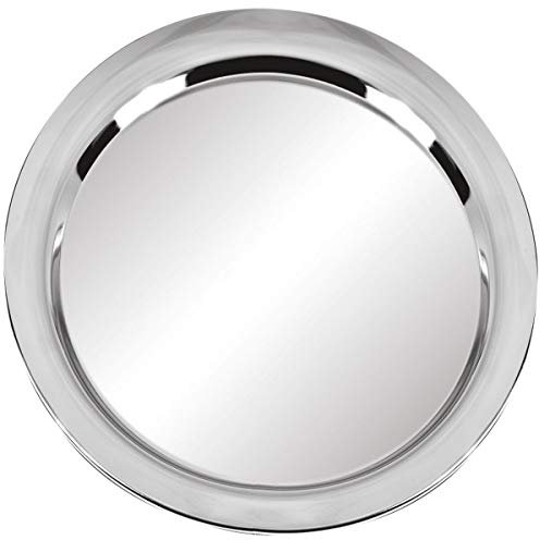 SILBERKANNE Platzteller Tablett Hamburg rund glatt D 31 cm Premium Silber Plated edel versilbert in Top Verarbeitung