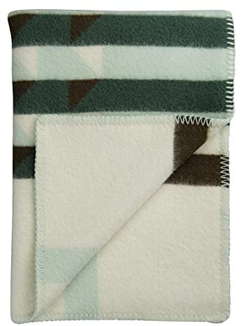 RØROS TWEED - Kvam - Wolldecke aus norwegischer Lammwolle - Design von Kristine Five Melvær - Deckenmaße: 135 x 200 cm