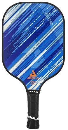 JOOLA Raquette de Pickleball Astro 12 avec Surface en Fibre de Verre, Noyau en Polymère et Certification USAPA - Idéale pour Débutants et Joueurs Récréatifs, Bleu, 38 x 20 cm