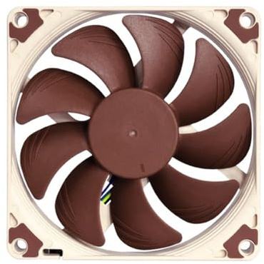 Fangxuee Ventilador de Chasis -A9x14 PWM .Black.Swap de 92 Mm, Silencioso, Ultrafino, para Refrigeración de CPU y Radiador de Caja.