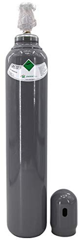 Bestschweissen.de Bouteille de CO2 5 kg - Bouteille de gaz carbonique pur pour soudure, aquarium et système de distribution - Cylindre sûr et durable de 8 l avec protection de valve