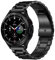 FOUUA Edelstahlarmband für Uhr 18mm 20mm 22mm 24mm Armband Metall Uhrenarmbänder mit Schnellverschluss geeignet für Herren Damen Compatible with Samsung Galaxy Watch /Frontier/Classic Smartwatch
