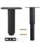 BUZIFU 1 Pcs Verstellbare Bettbeine 18-33cm Tischbeine verstellbar Möbelfüße Bett Ersatz Beine Strapazierfähig verstellbare Beine Einziehbar T-förmig Bettfüße für Bettrahmen Sofa