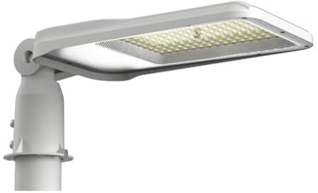 LUXULA LED Straßenleuchte 50W 6000lm - 4000K Neutralweiß - IP65 Außenleuchte - Mast- und Wandmontage - LED Wegeleuchte Mastaufsatzleuchte für Ø 60mm Mast - Straßenbeleuchtung