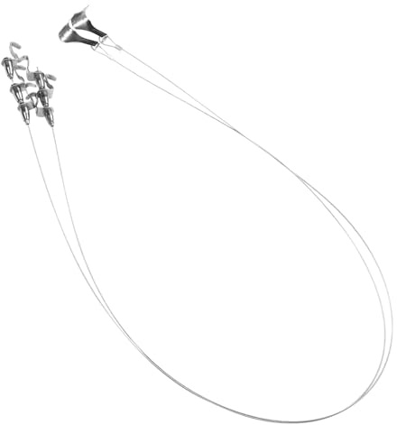 ELAYARD 2juego Kit Ajustable Para Colgar Cuadros Alambre Resistente y Ganchos Para Espejos y Marcos Sistema De Alambre Para Pared De Colgador De Cuadros Para Decoración De Hogar