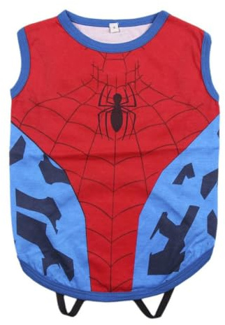 Cerdá Life'S Little Moments - Marvel hundkläder. Spiderman hund-t-shirts för små hundar – valpkläder med officiell Disney Marvel®-licensierad