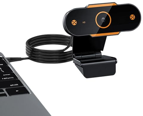 gifyym Webcam - Cámara web de 1080p con micrófono | Cámara web USB