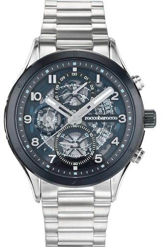 Roccobarocco Kairos herrklocka kronograf - Rb.5327m-03 m, trendig kod RB.5327M-03M
