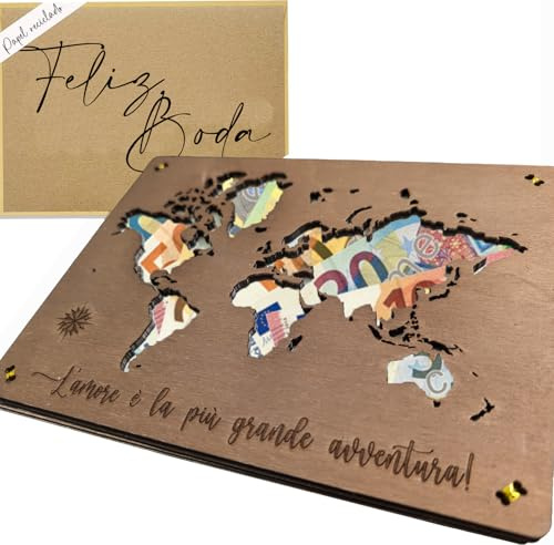 Woodland Mail Regalo de dinero para boda Regalos de boda para novios Embalaje de regalo de dinero con tarjeta de boda