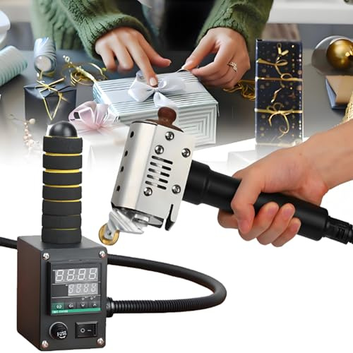Dispensador de rodillo de pegamento termofusible de 150 W, aplicador de pegamento industrial con tanque de 50 ml o 150 ml, temperatura ajustable de 50 a 220 °C para embalaje de tela y unión de cuero