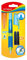 KEYROAD Ergonomischer Füllfederhalter SMOOZZY WRITER - M/Schreibfarbe Blau/im Lieferumfang 2 Patronen mit blauer Tinte/Rutschfest Gummierte Griffstück/Mischfarben, keine Auswahl möglich