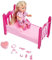 Simba 105733407 - Evi Love Get Well, Puppe mit Windpocken, mit Farbwechsel, inklusive Schwamm zum gesund Machen, mit Bett, Ankleidepuppe, 12cm, für Kinder ab 3 Jahren