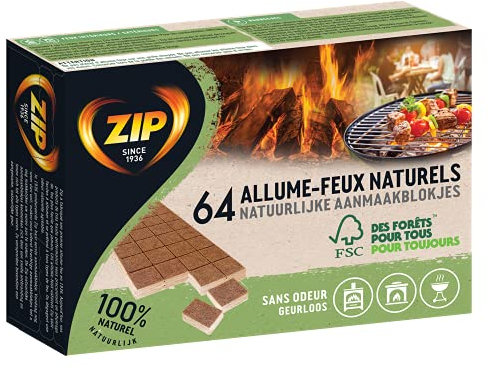 ZIP Bloc Naturel x64 Natural Block, Black