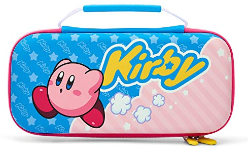 Schutzetui von PowerA für Nintendo Switch - OLED-Modell, Nintendo Switch oder - Lite - Kirby, Schutzetui, Gaming-Etui, Konsolentasche, Zubehör, Aufbewahrung, offiziell lizenziert