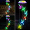 Campanilla de Viento Solar - LED Colibrí Carillón de Viento Cambio de Color Campanas de Viento Solar Luces Impermeable Decoración para Interiores, Exteriores, Jardín, Balcón, Regalo para Mamá Navidad