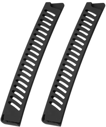 QUARKZMAN 2pz Copri Coltello Manicotti Protezioni Bordo Lama per Mannaia da 6,5 Coltello Protettore Fodero Universale per Coltello da Cucina, Nero