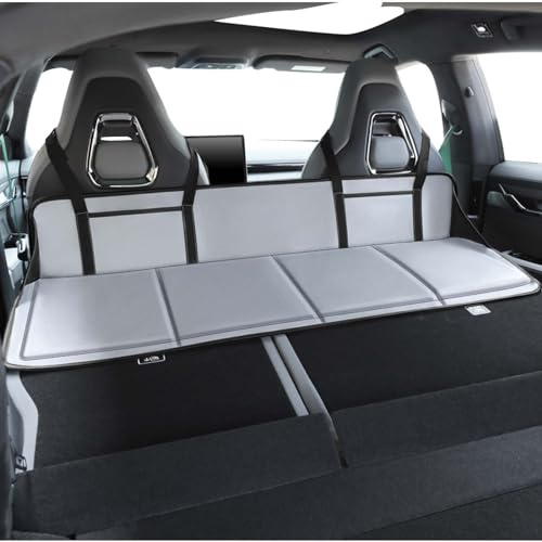 SUV Camping Supplies with Flat Boot for Tesla Model Y, RAV4, CRV, X-Trail, Outback (Black)